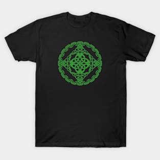 Decorative St Patricks Day Celtic Pattern T-Shirt